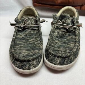 Hey Dude Wally Linen Sox Shoes - Size 11 - Great Condition!